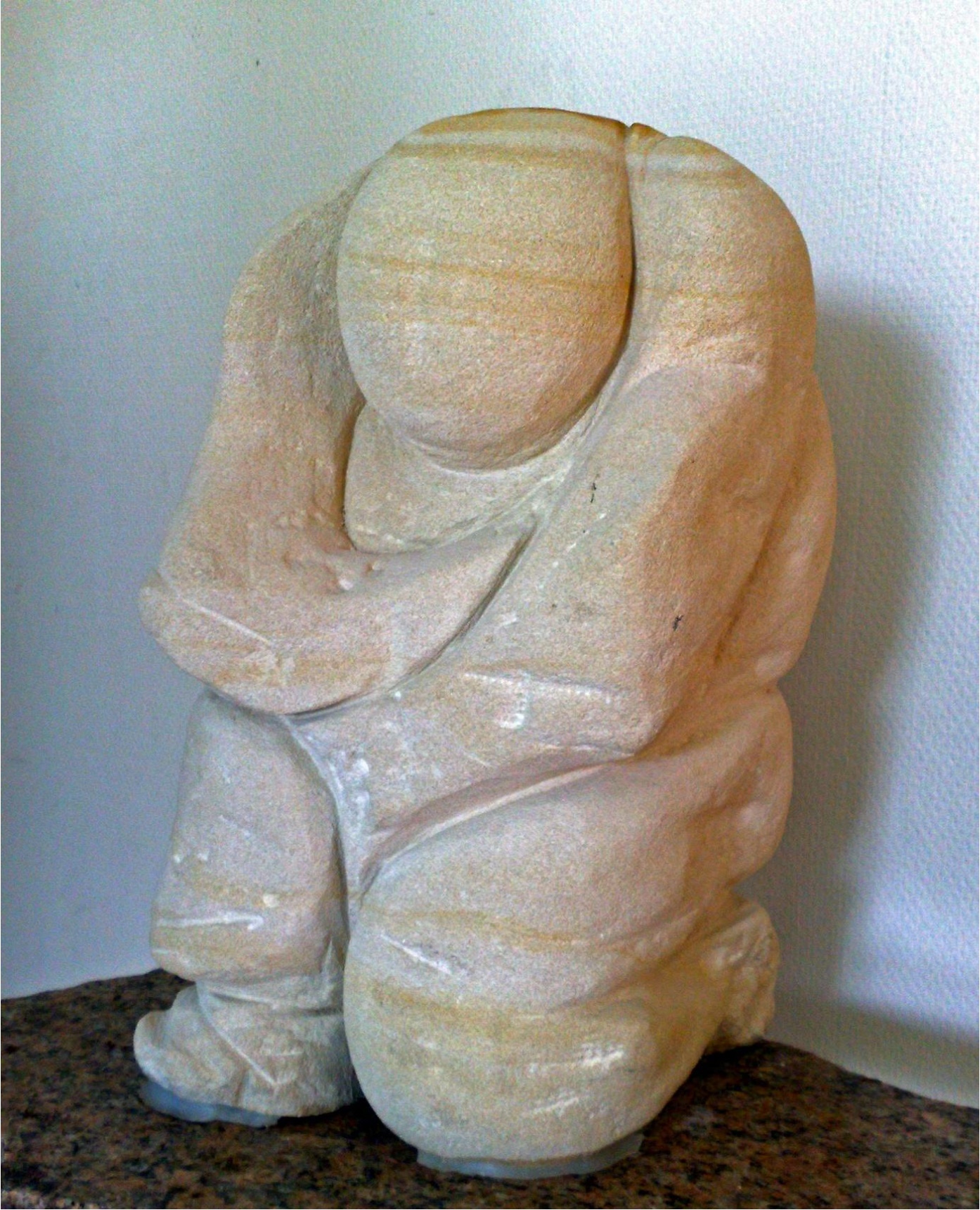 Praying Shaman 2007, French mergel. A Peruvian shaman: “Now that I’m old, I don’t sleep, so I can pray day and night”